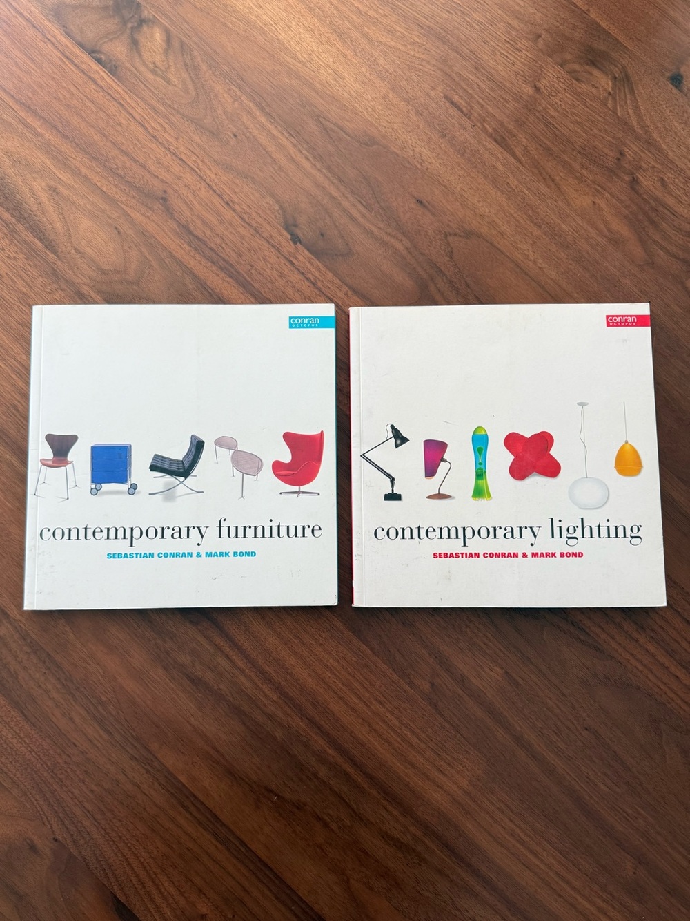 Set of 2 Vintage Design Books